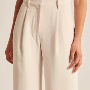 Olivia Blaire Wide-Leg Tailored Pants