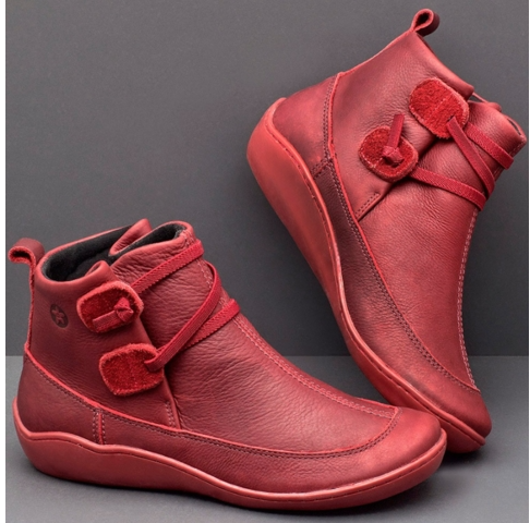 Winter Comfy Orthopedic Leather Warm Boots