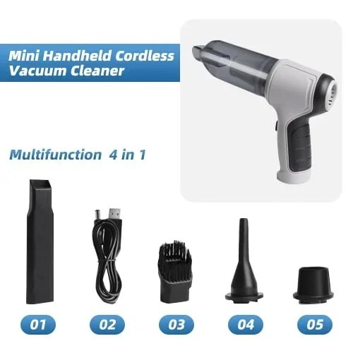 Hyggevalg - WIRELESS HANDHELD CAR VACUUM CLEANER