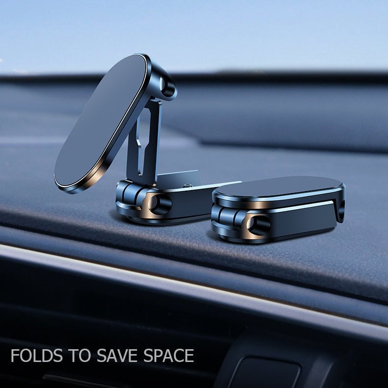 2023 Hot Sale - 49% OFF - Alloy Folding Magnetic Car Phone Holder