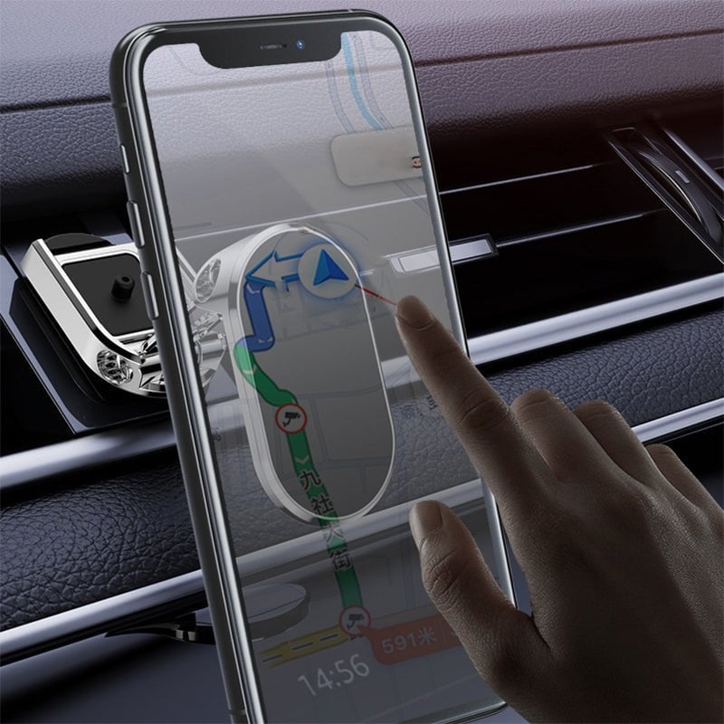 2023 Hot Sale - 49% OFF - Alloy Folding Magnetic Car Phone Holder