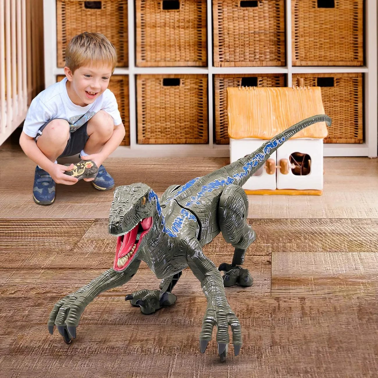 2023 Optimal Children Gifts Realistic Remote Control Dinosaurs