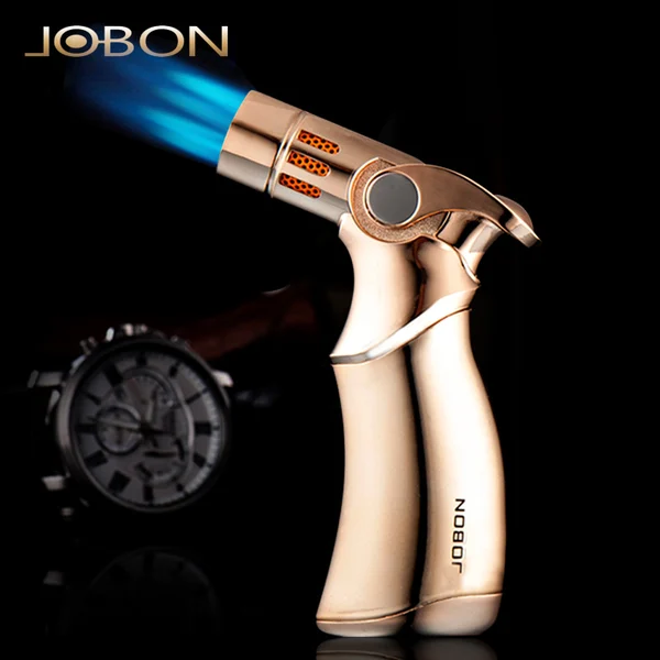 (Autumn Hot Sale 49% OFF) Windproof straight torch blue flame lighter