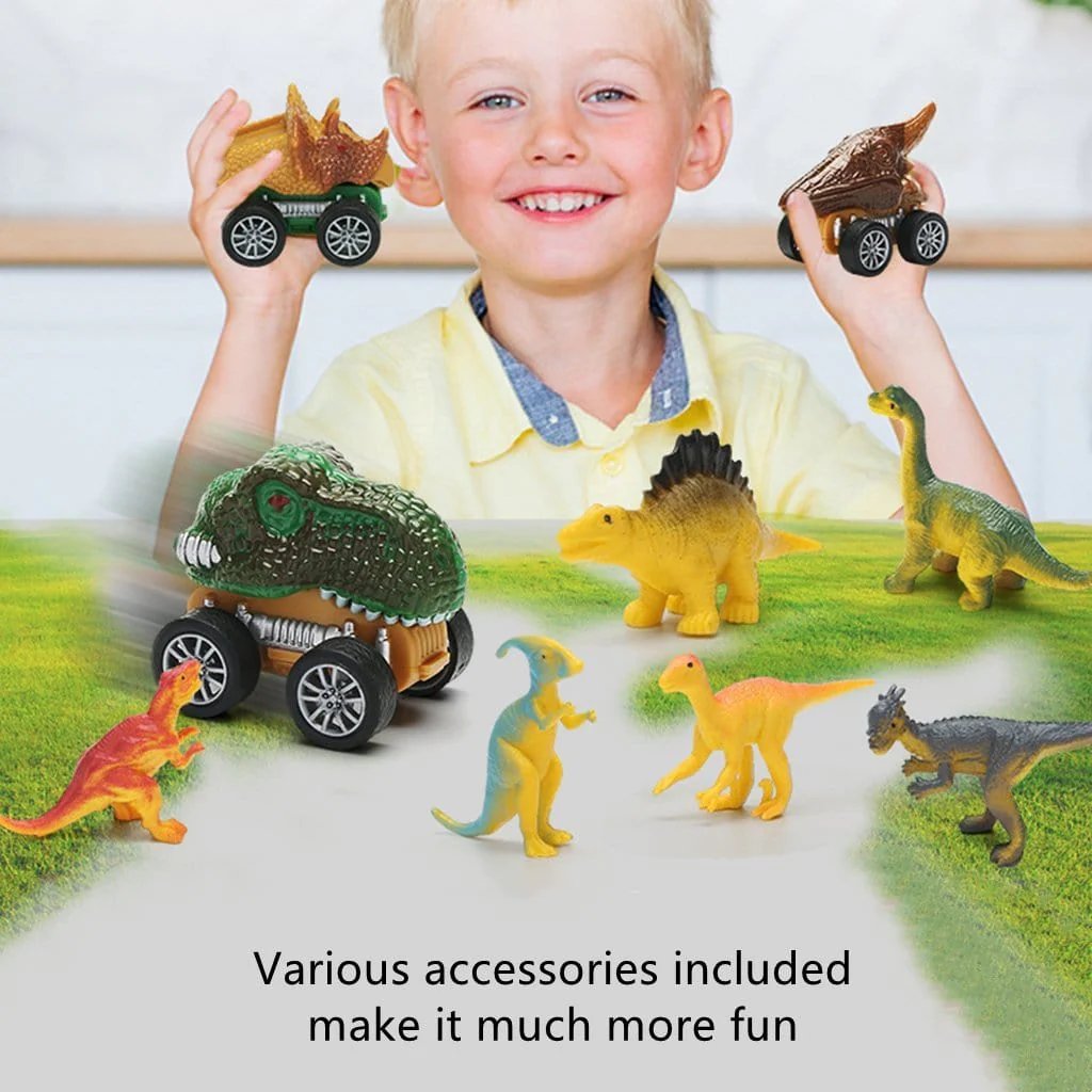 Big pre-Christmas sale! Dinosaur Musical Transporter (Buy 1 and get a 12-piece dinosaur kit)