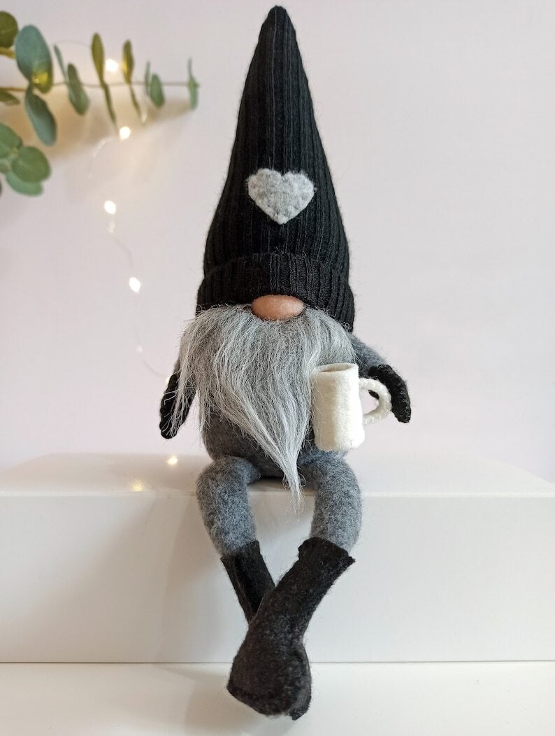 Coffee Bar Decor Gnome - Coffee Lover Gifts