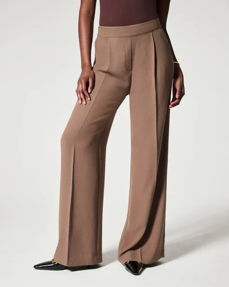 Amazideal Crepe Pleated Pants