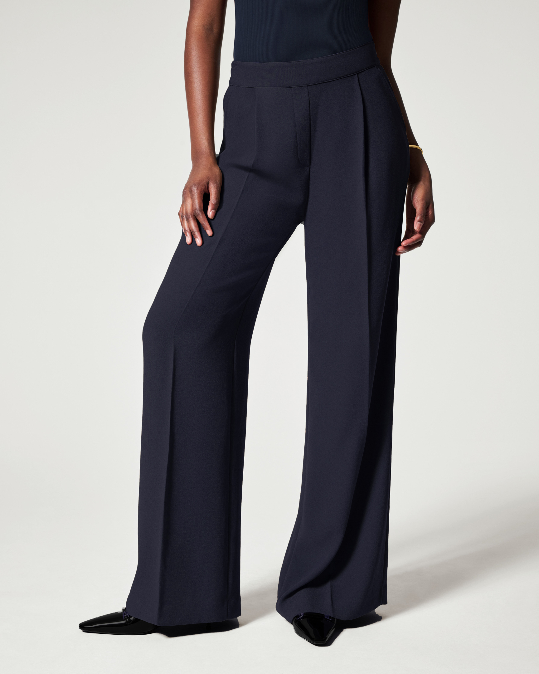 Amazideal Crepe Pleated Pants