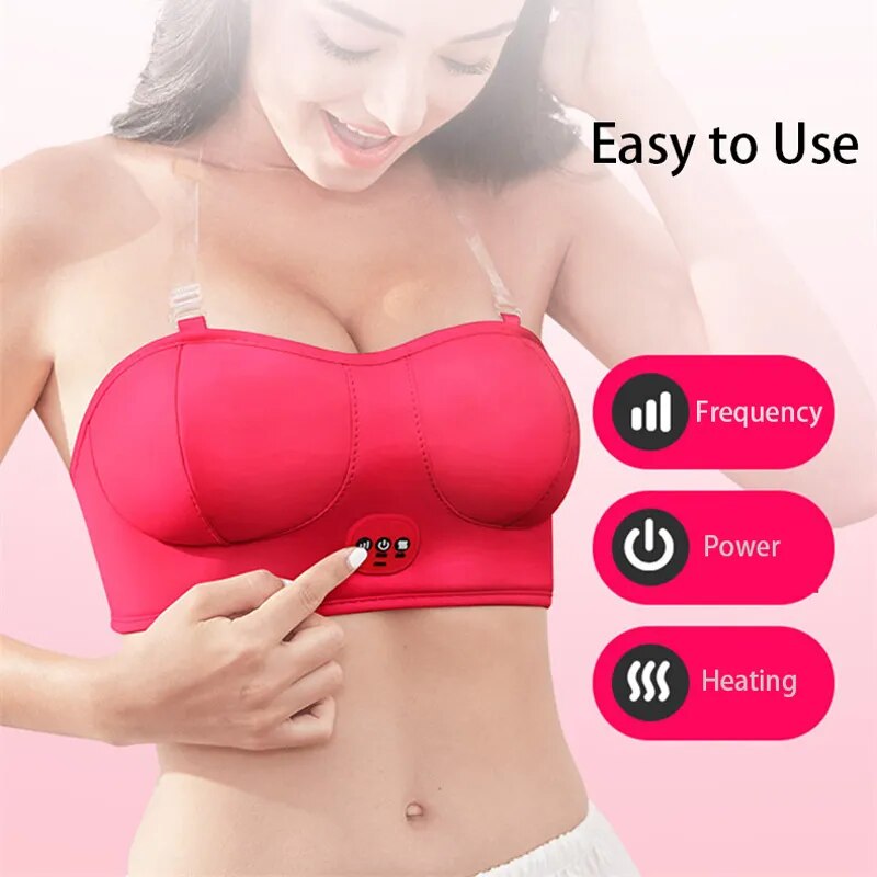 ElectraLift EMS Bust Massager Bra