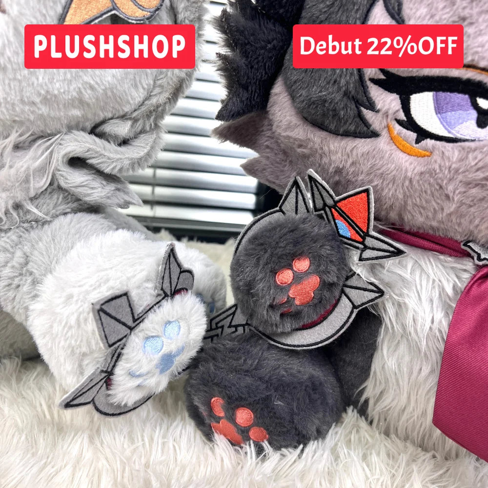 Genshin Impact Wriothesleymeow & Neuvillettemeow Plushie Combo Pack