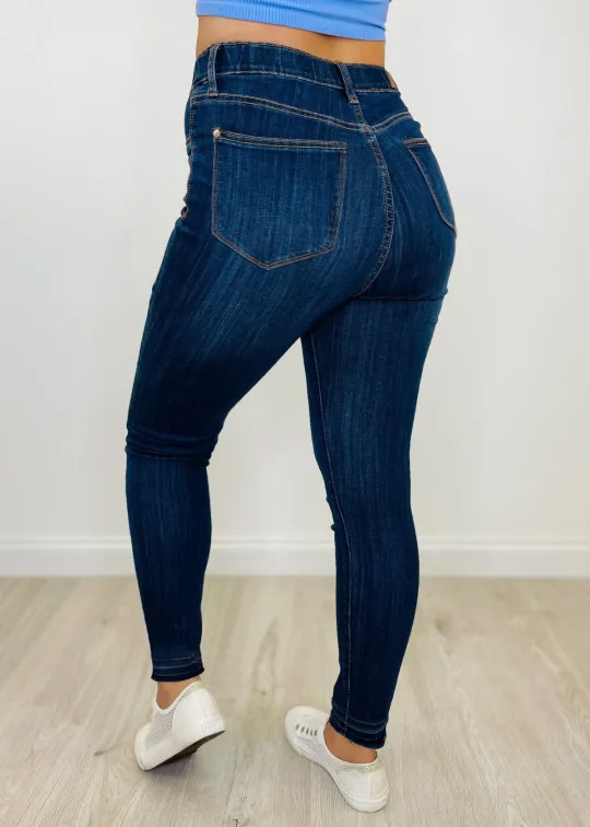 JDY Tummy Control Pull On Skinny Jean