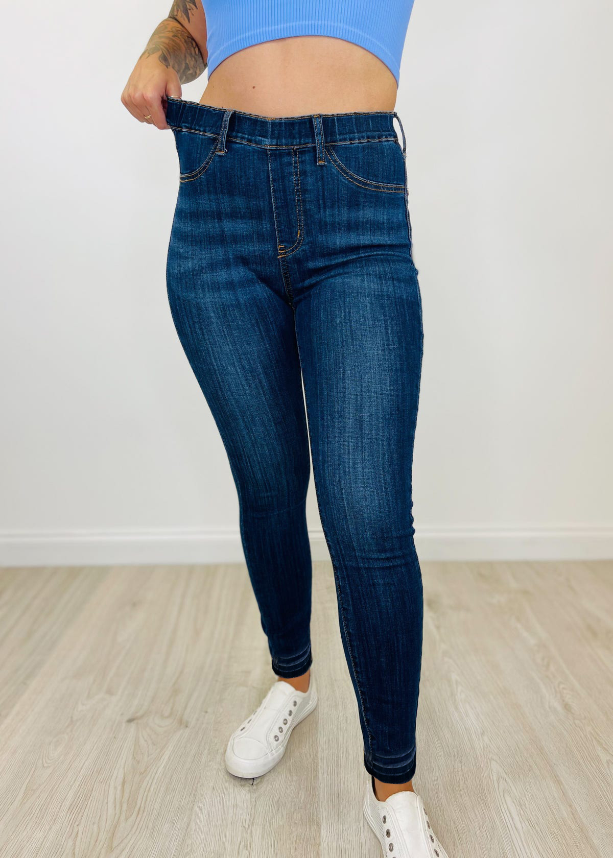 JDY Tummy Control Pull On Skinny Jean