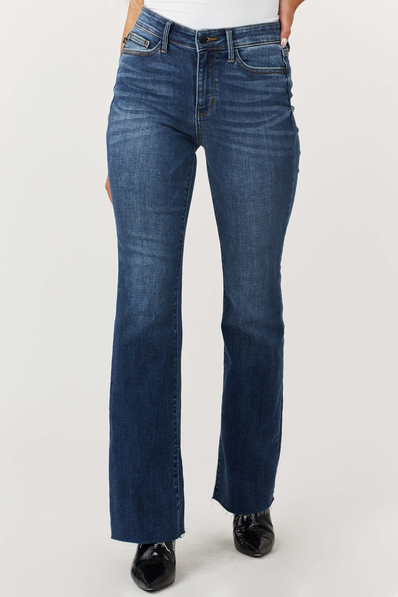 Judy Mid-Rise Tummy Tuck Bootcut Jeans