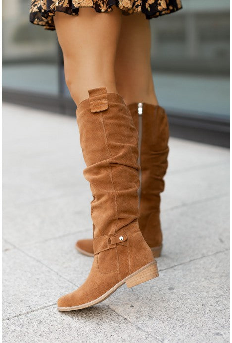 JustyShoes | Long Suede Boots