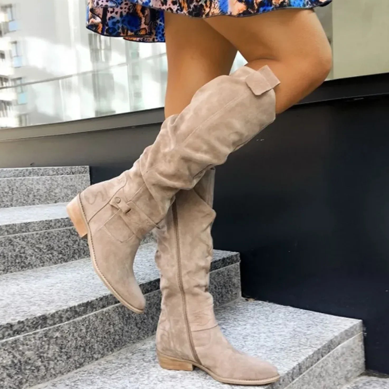 JustyShoes | Long Suede Boots