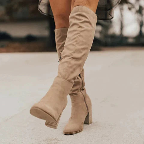 JustyShoes | Long Suede Boots