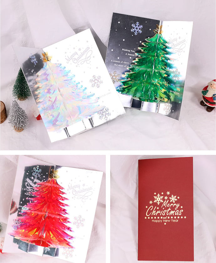 Last Day 50% OFF - 3D Christmas Handmade Cards