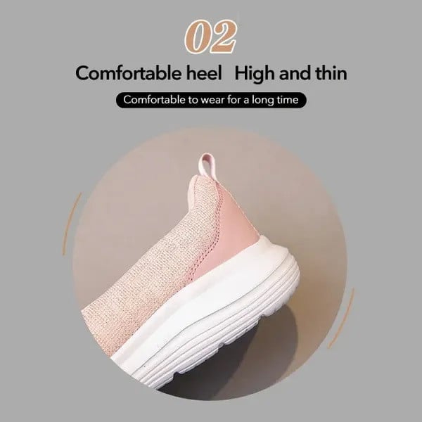 Last Day Promotion 60% OFF - Orthopedic Women's Breathable Slip On Arch Support Non-slip Shoes