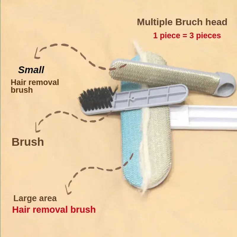 Pet Hair Remover Brush: Multi-Function