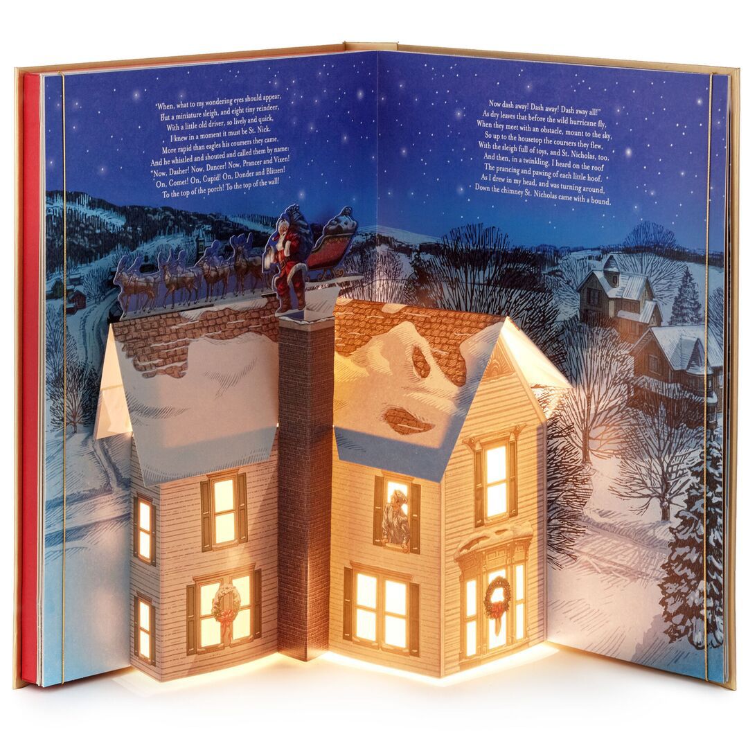 The Night Before Christmas Pop-Up Book (Light & Sound)