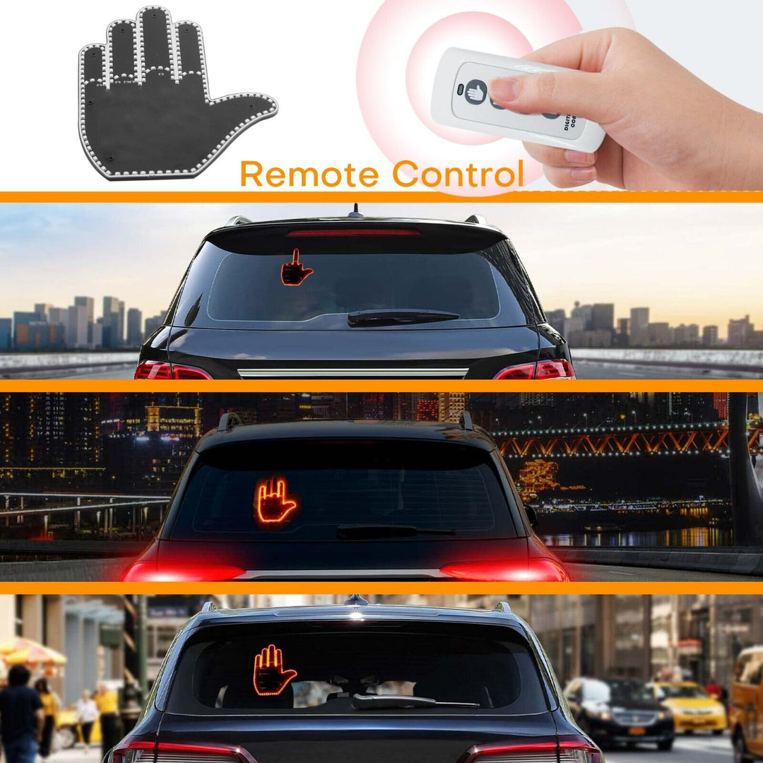 The RoadRater LED Hand Gesture Car Light with Remote