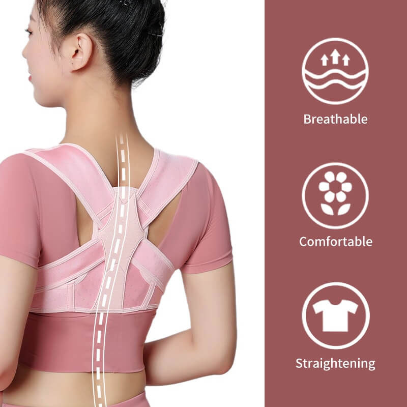 UNISEX ADJUSTABLE BACK POSTURE WAIST BELT BACK SUPPORT BELT