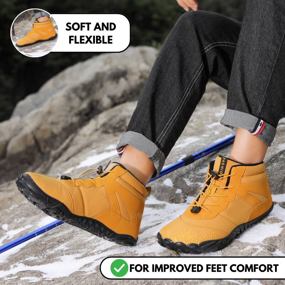 Vindra Flex - Non-slip & universal winter barefoot shoe (Waterproof)