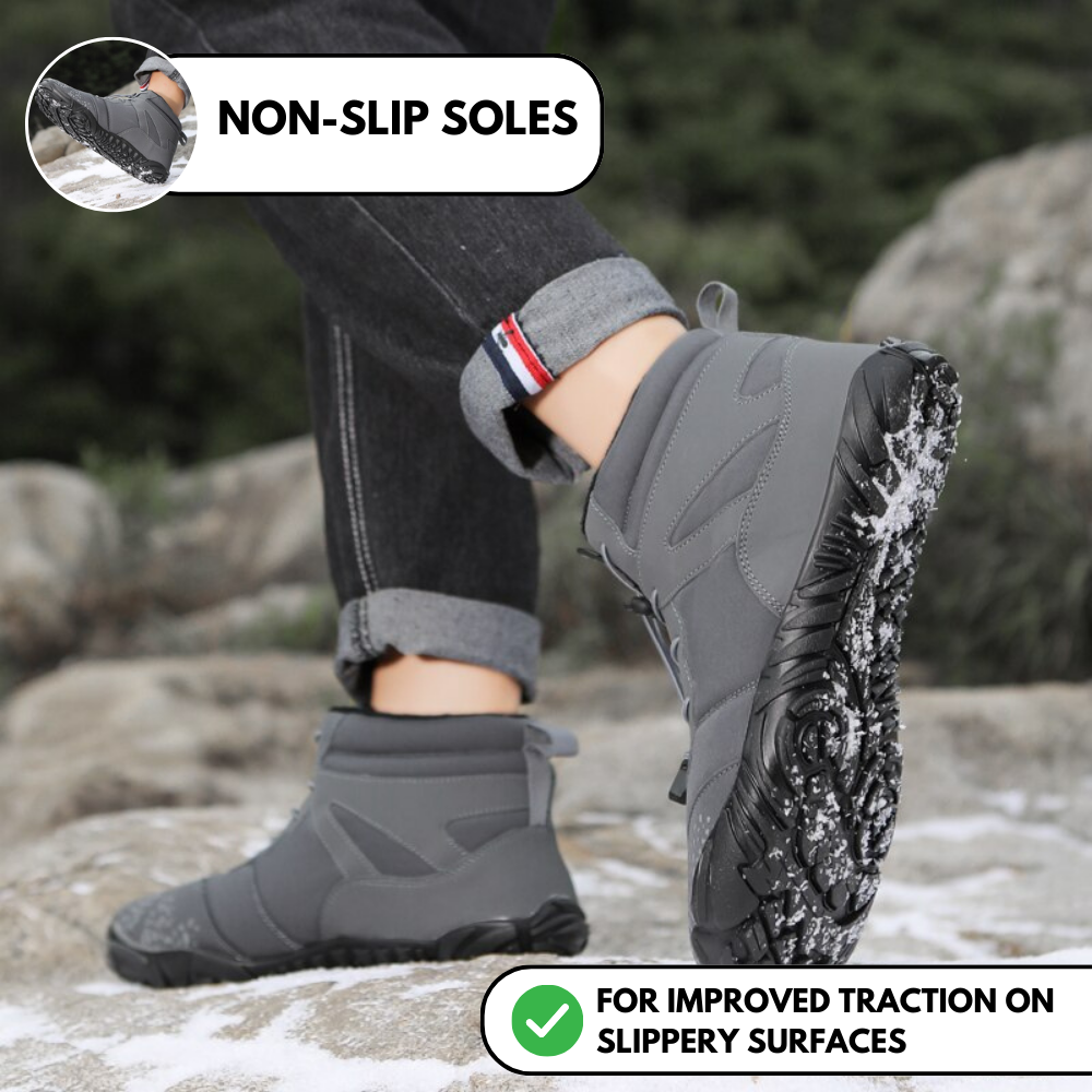 Vindra Flex - Non-slip & universal winter barefoot shoe (Waterproof)