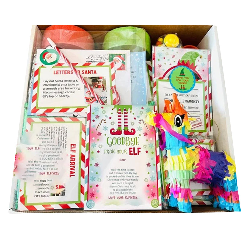 ELF On The Shelf Kit - 12/24 Days of Christmas Gift Box