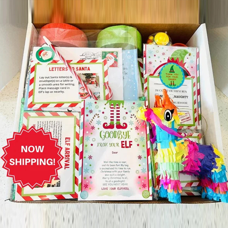 ELF On The Shelf Kit - 12/24 Days of Christmas Gift Box