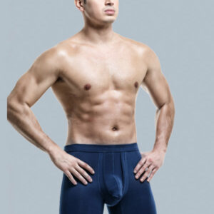 2 Pack Long Boxer Briefs with Separate Pouch