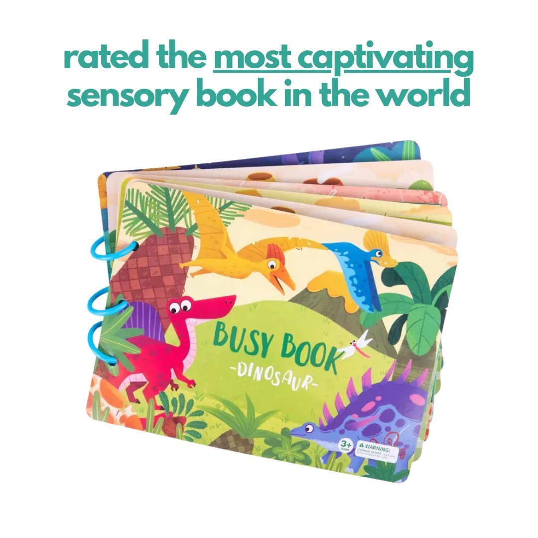 Black Friday Sale 49% OFF - Dr. Glow's Sensory Book - Keep Kids off Devices!