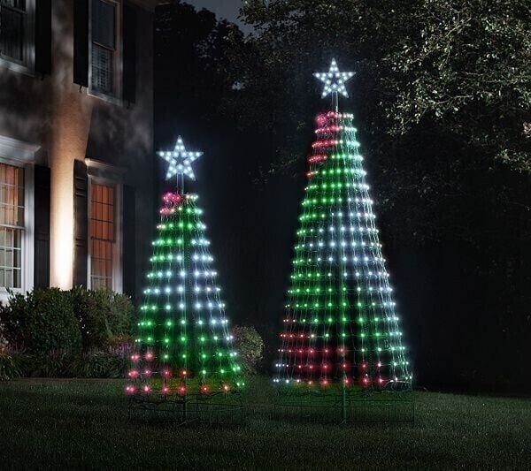 CHRISTMAS BIG SALE - 16.4FT MULTICOLOR LED ANIMATED OUTDOOR CHRISTMAS TREE LIGHT