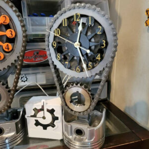 CHRISTMAS HOT SALE - MOTORIZED ROTATING CHAIN CLOCK