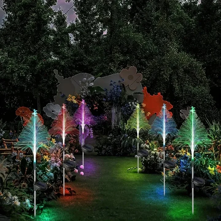 Christmas Promotion 49% off - 7 Color Changing Solar Christmas Trees Light