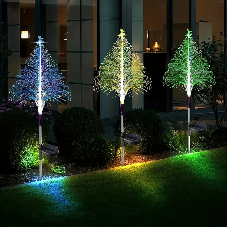 Christmas Promotion 49% off - 7 Color Changing Solar Christmas Trees Light