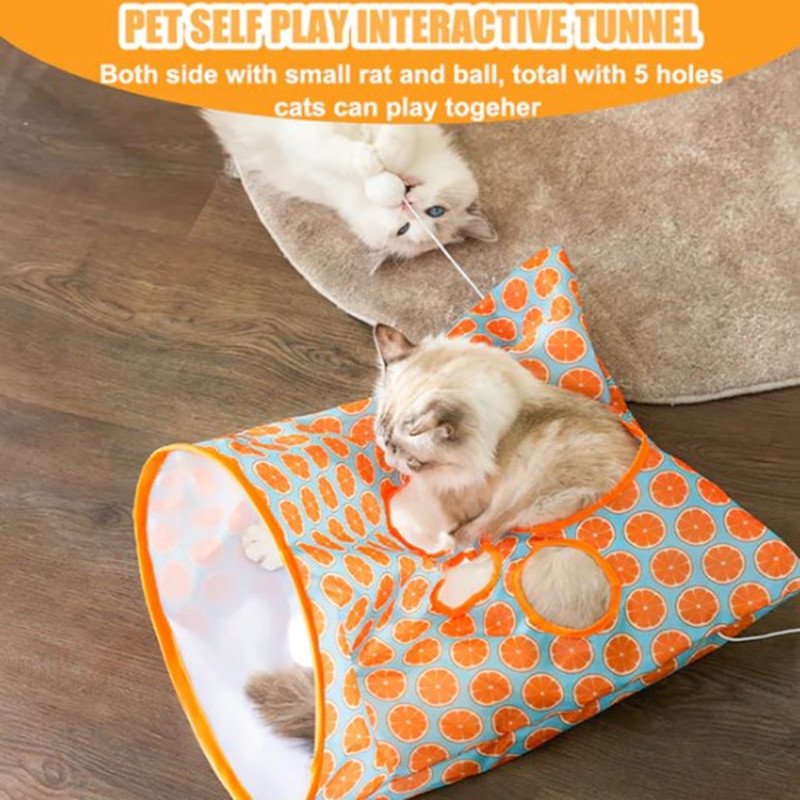 Christmas Sale - CAT TUNNEL BAG