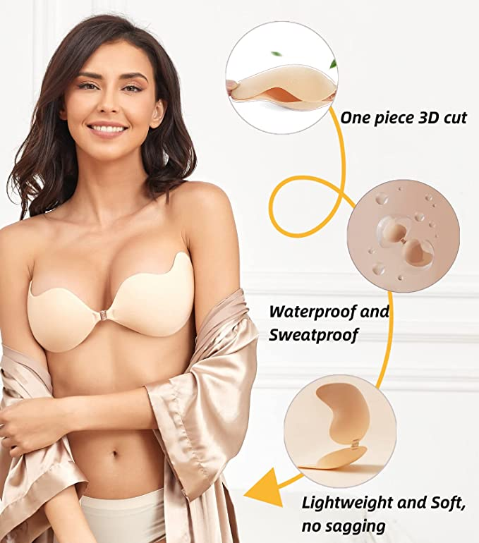 Deegnx - Push-Up Strapless (Buy 1 get 1 free)