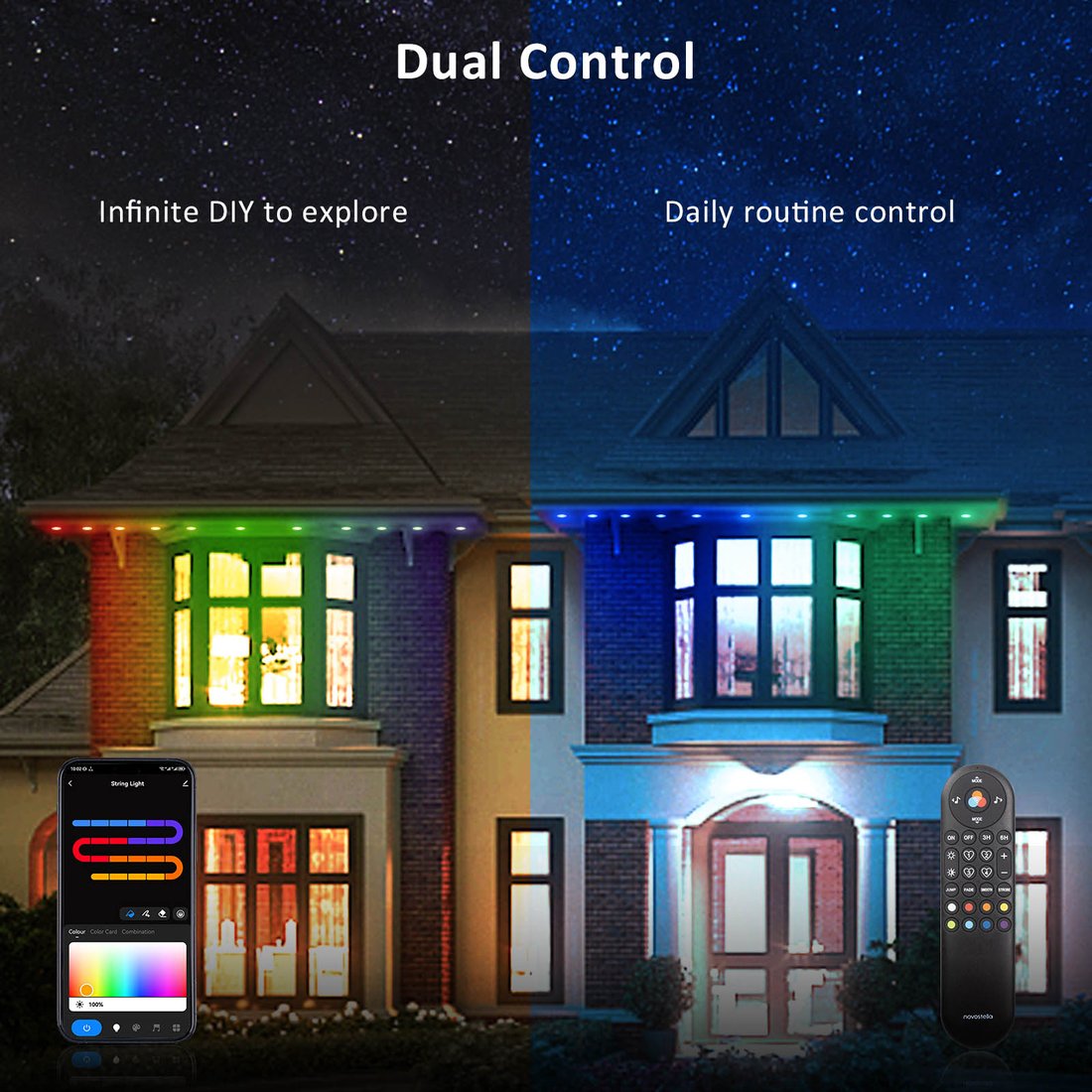 Early Christmas 49% OFF - Smart Rainbow LED Permanent Outdoor Light