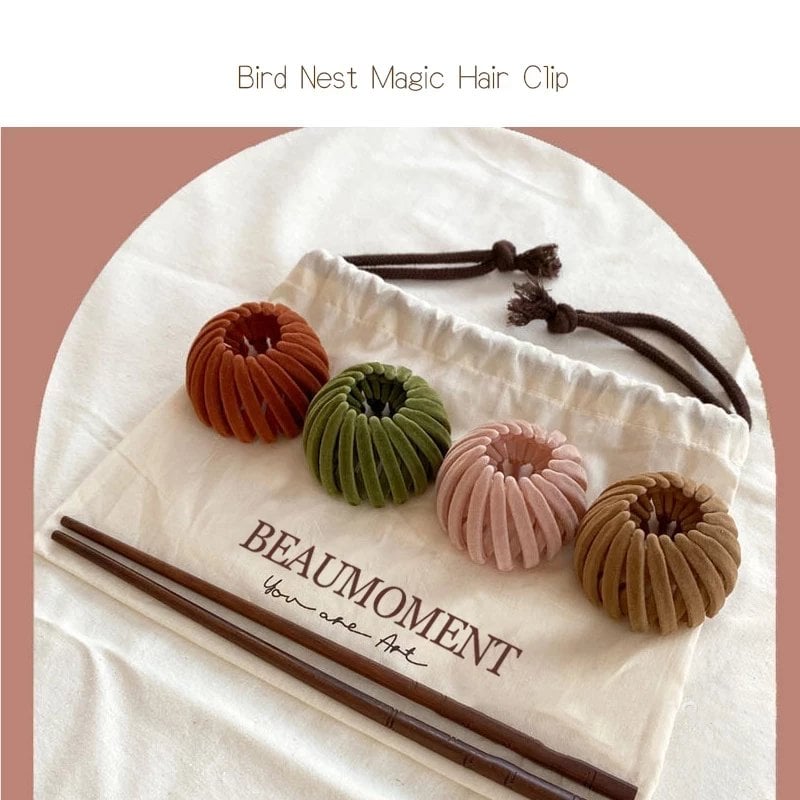 (Early Christmas Sale- 70% OFF) Bird Nest Magic Hair Clip