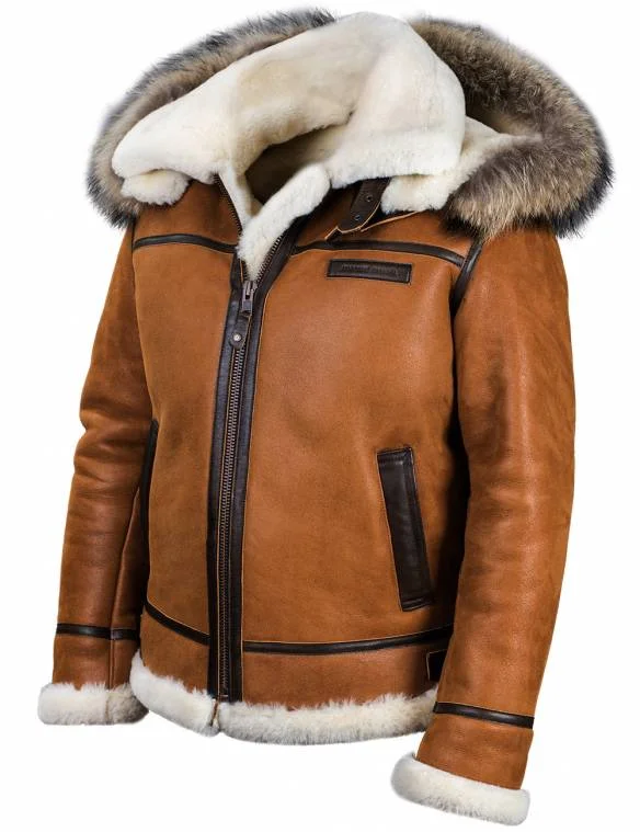 JACKET PILOT FROM SHEEPSKIN