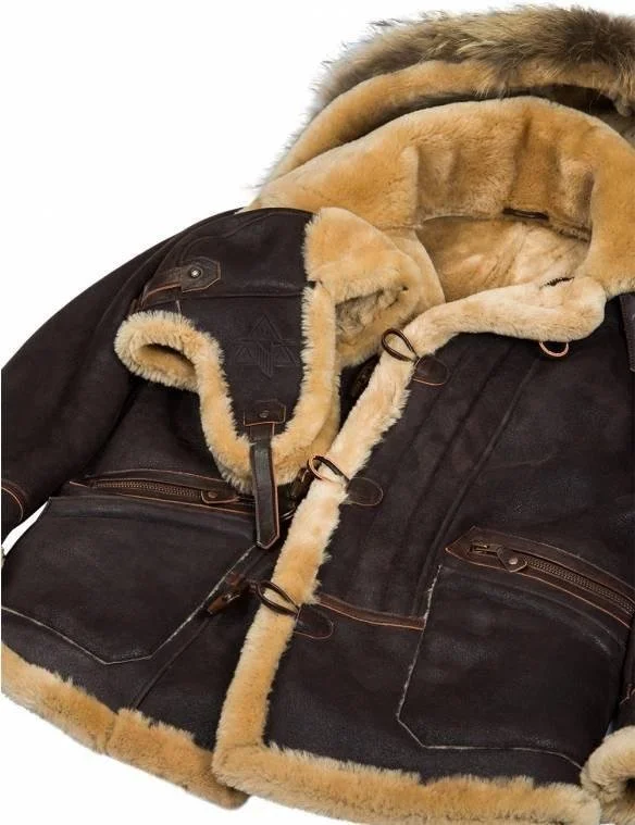 JACKET PILOT FROM SHEEPSKIN