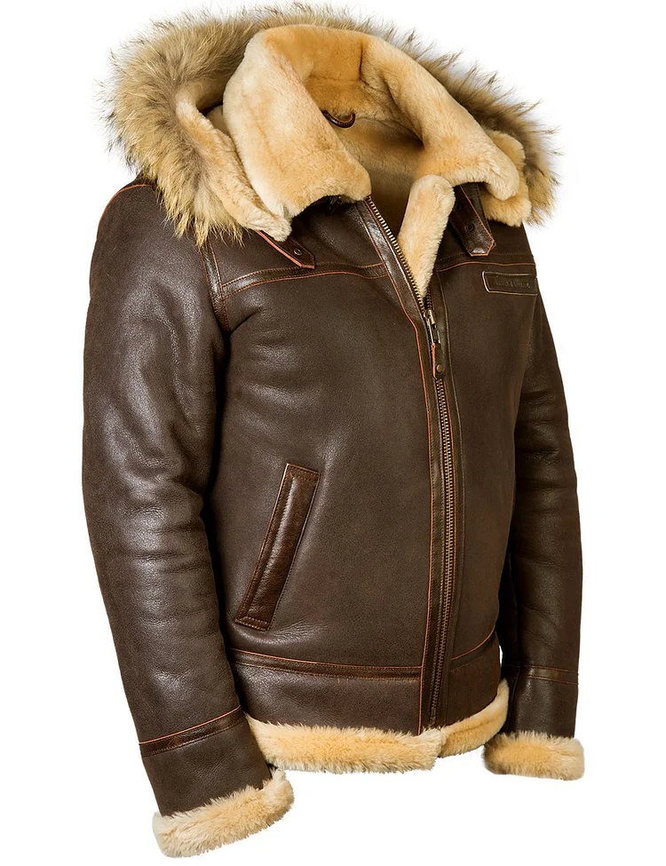 JACKET PILOT FROM SHEEPSKIN