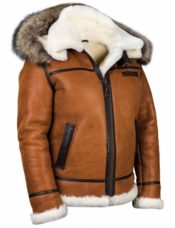 JACKET PILOT FROM SHEEPSKIN