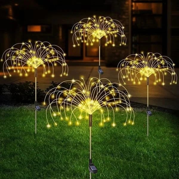 Last Day GET 70% OFF – Waterproof Solar Garden Fireworks Lamp