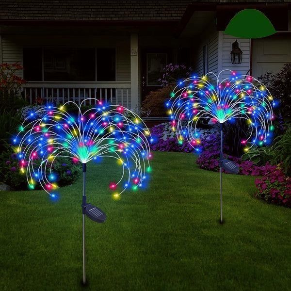 Last Day GET 70% OFF - Waterproof Solar Garden Fireworks Lamp