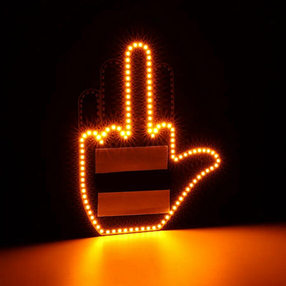 The GloGesture - Led Hand Sign