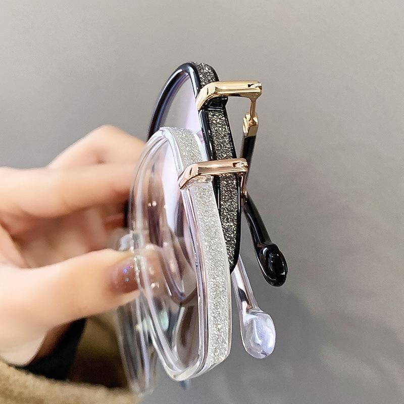 WOMEN'S PORTABLE FASHION ANTI-BLUE LIGHT READING GLASSES