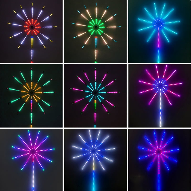 Blazcquaint - Christmas Firework Led Lights