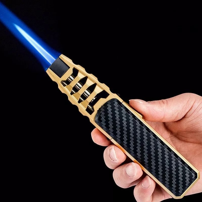 Christmas Pre-Sale 49% OFF - Windproof Straight Torch Blue Flame Lighter