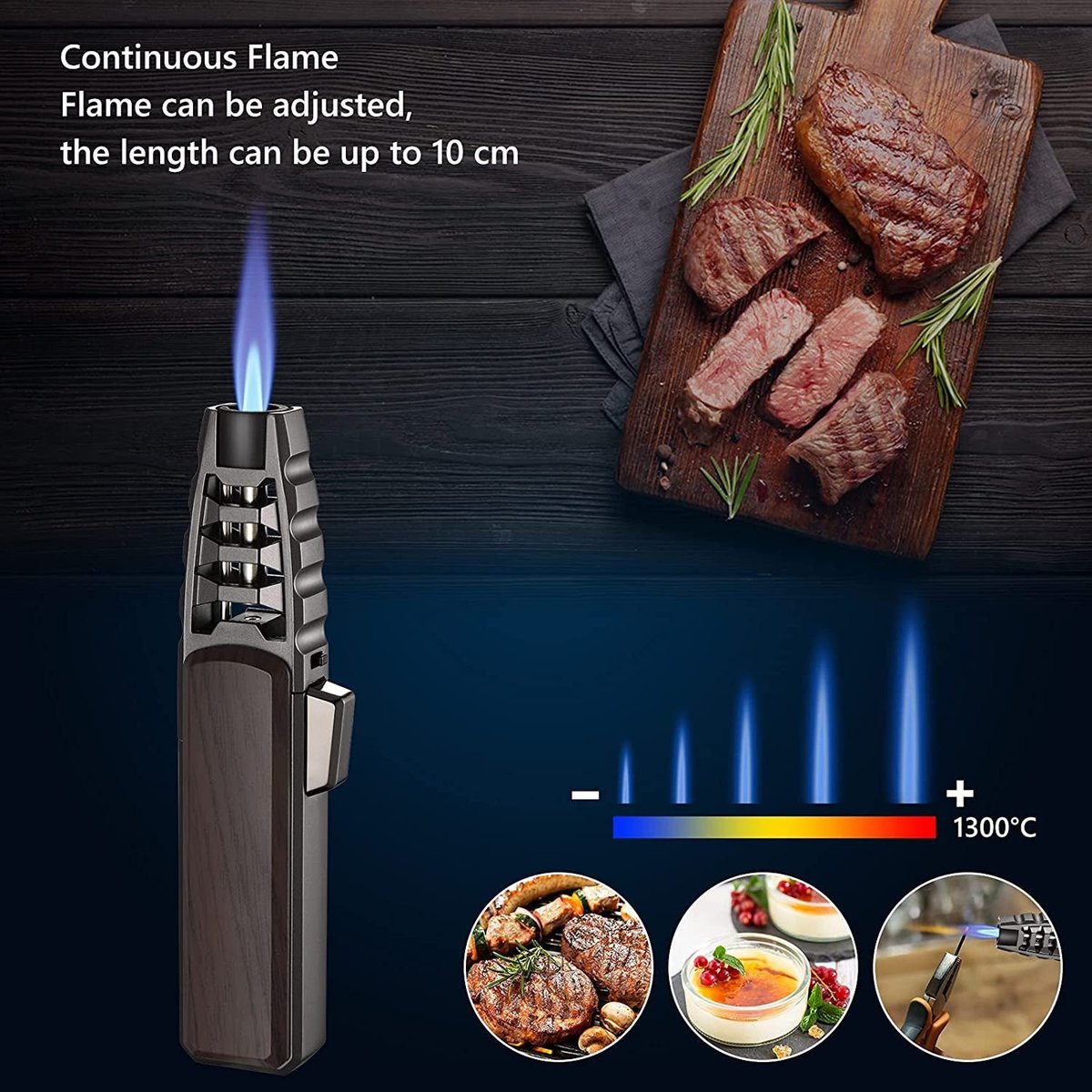 Christmas Pre-Sale 49% OFF - Windproof Straight Torch Blue Flame Lighter